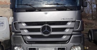 Пример Установка ГЛОНАСС/GPS на Mersedes-benz Actros – фото №1