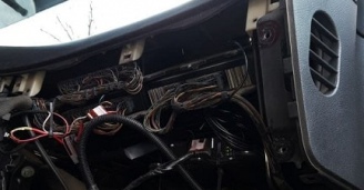 Пример Установка ГЛОНАСС/GPS на Mersedes-benz Actros – фото №2